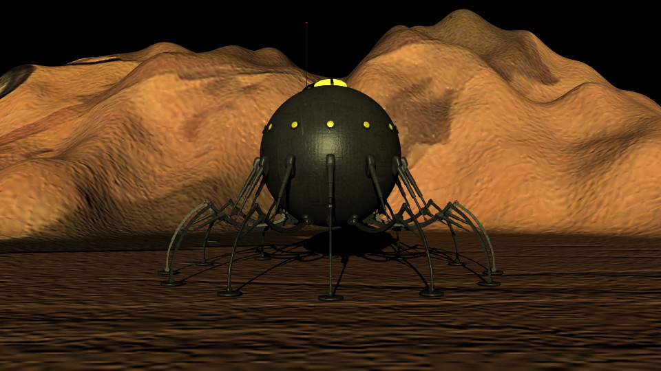 Willy Ley's Vision Of Lunar Lander Fin preview image 1